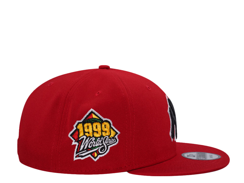 New Era New York Yankees 1999 World Series Scarlet Edition 9Fifty Snapback Cap