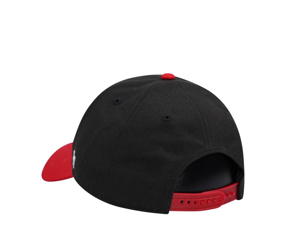 47Brand Vancouver Canucks Vintage Black Sure Shot MVP Snapback Hat