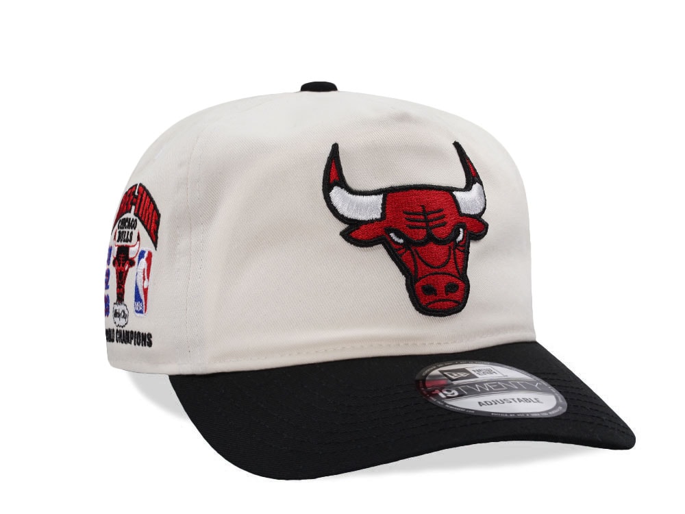 New Era Chicago Bulls 3x World Champions Chrome Two Tone Edition 19Twenty Snapback Cap