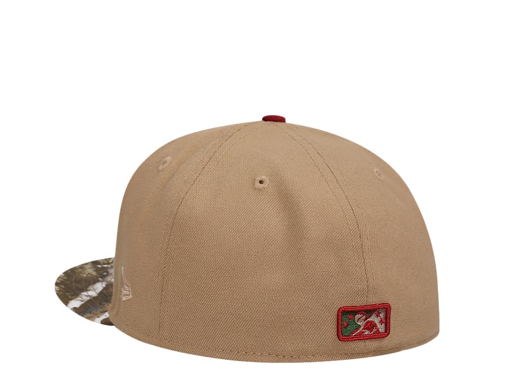 New Era Columbus Catfish Real Tree Prime Two Tone Edition 59Fifty Fitted Hat