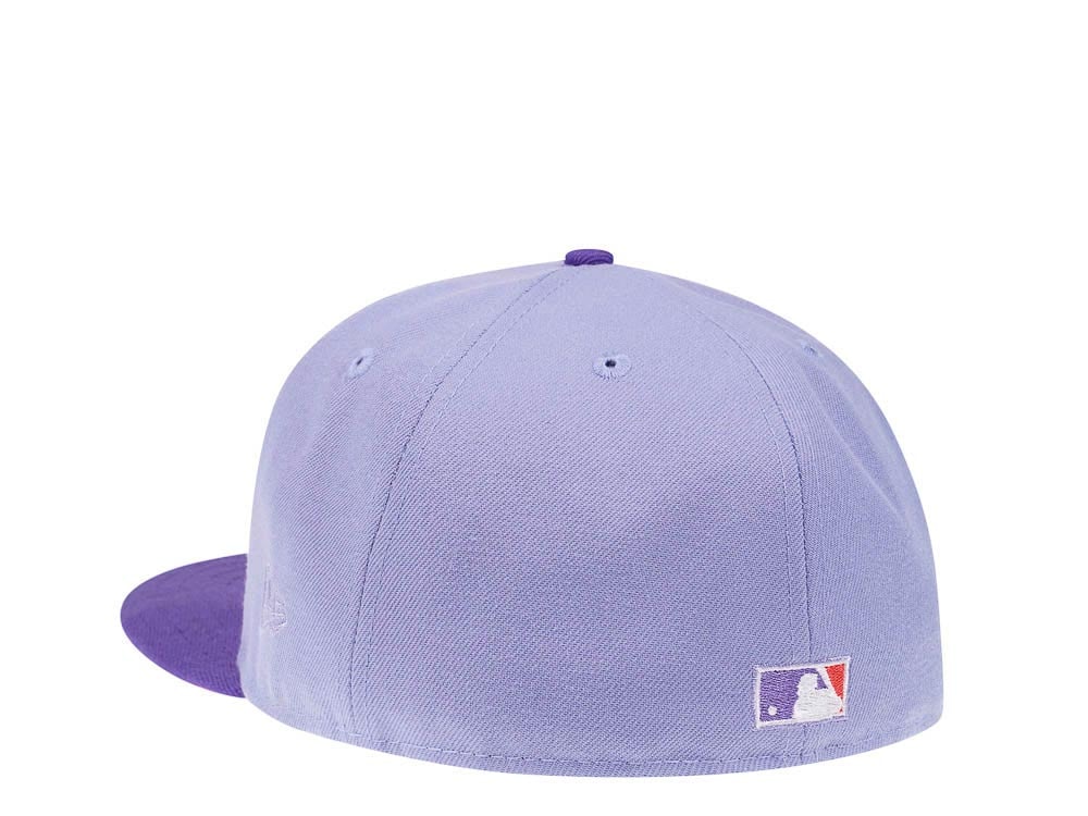 New Era Minnesota Twins 60 Season Purple Dreams Prime Edition 59Fifty Fitted Hat