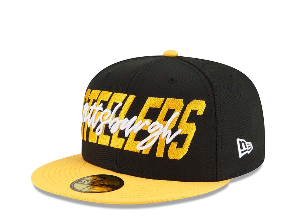 New Era Pittsburgh Steelers NFL Draft 22 59Fifty Fitted Hat
