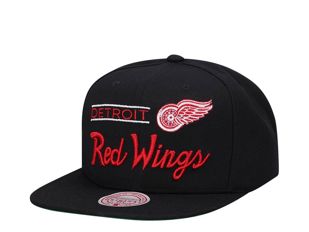 Mitchell & Ness Detroit Red Wings Lock Up Vintage  Snapback Hat