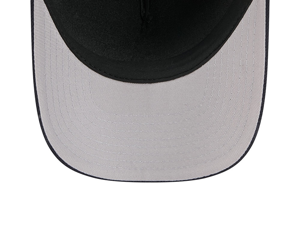 New Era New York Yankees Emblem Navy Prime 9Forty A Frame M Crown Snapback Cap