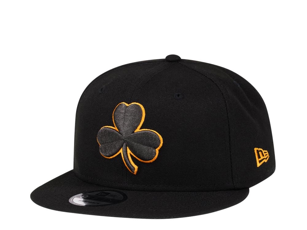 New Era Boston Celtics Gold Shamrock Edition 9Fifty Snapback Hat