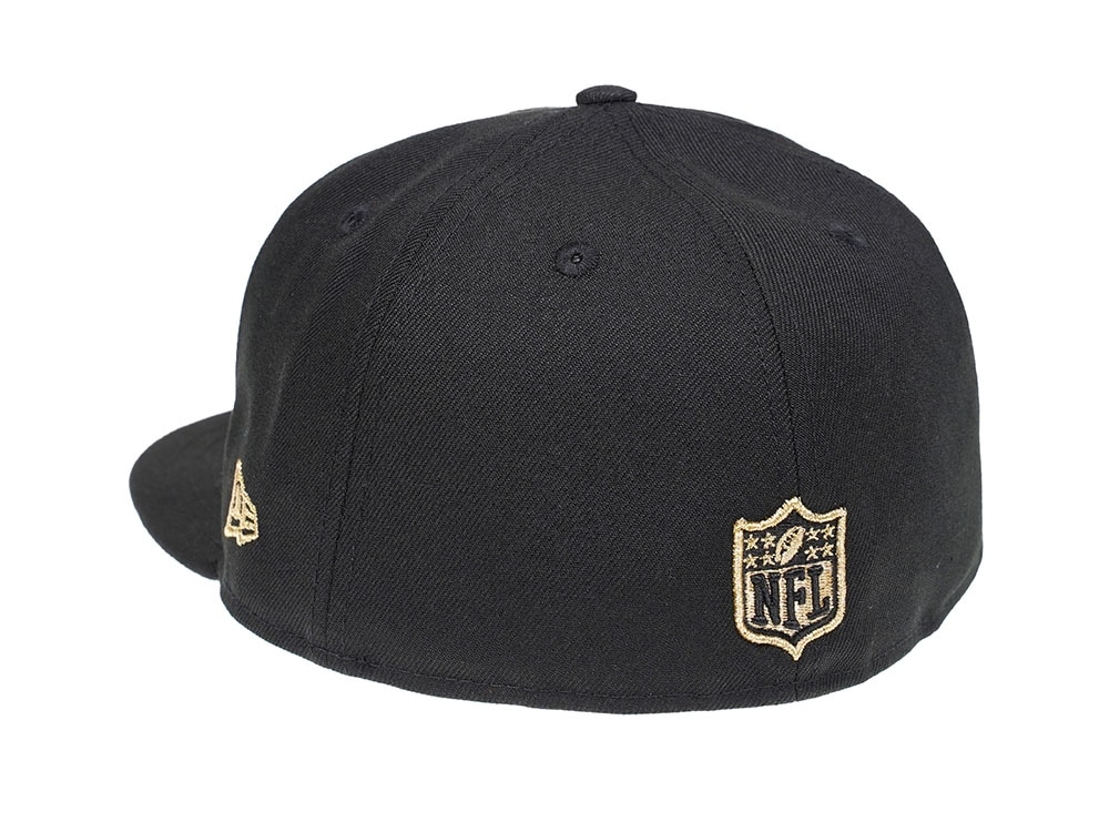 New Era Seattle Seahawks All About Black and Gold Edition 59Fifty Fitted Hat