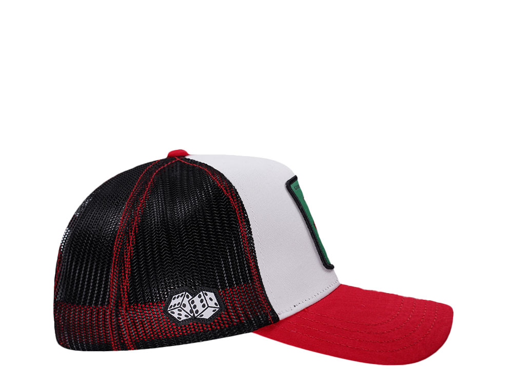 Capslab Lucky Gamble Trucker Snapback Hat