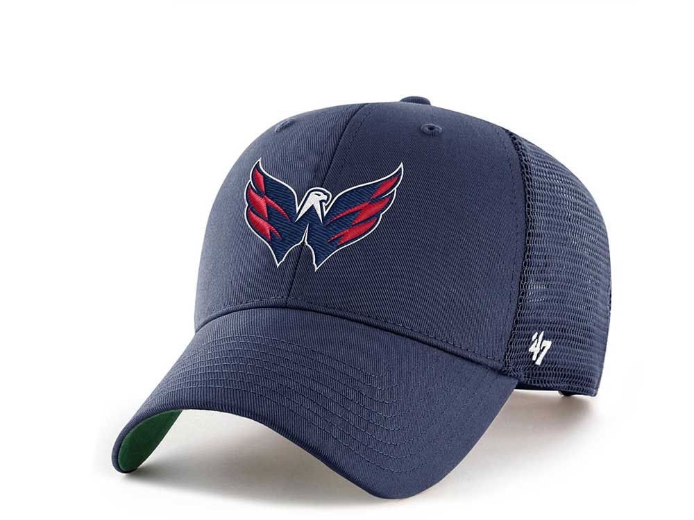 47Brand Washington Capitals Navy Classic Trucker Snapback Hat