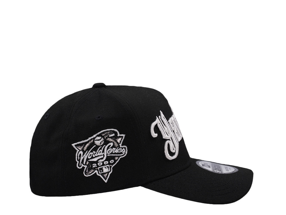 New Era New York Yankees World Series 2000 Black Prime Edition 9Forty A Frame Snapback Cap