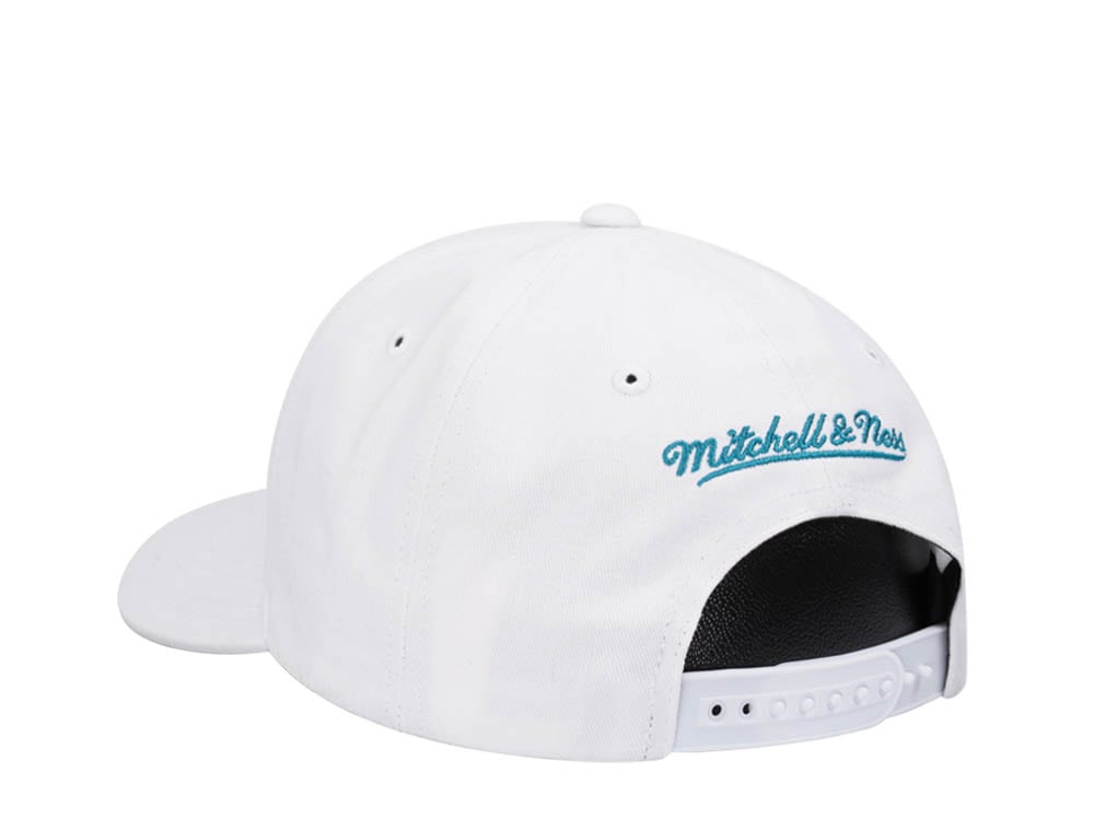 Mitchell & Ness Charlotte Hornets All in Pro White Snapback Hat