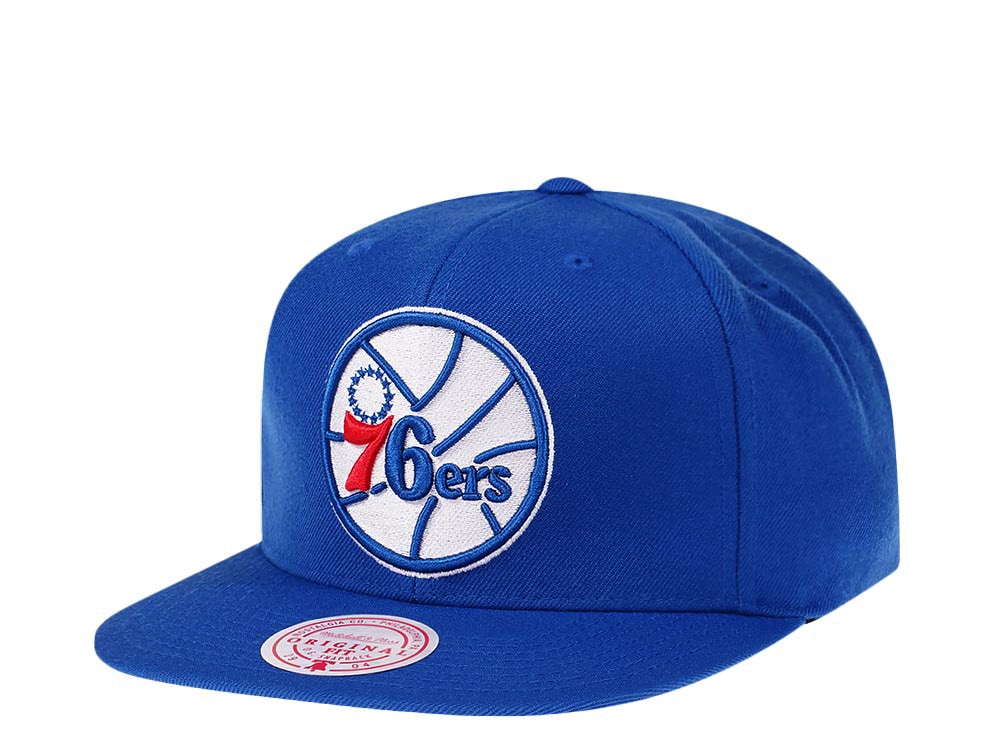 Mitchell & Ness Philadelphia 76ers Team Arch Hardwood Classics Snapback Hat