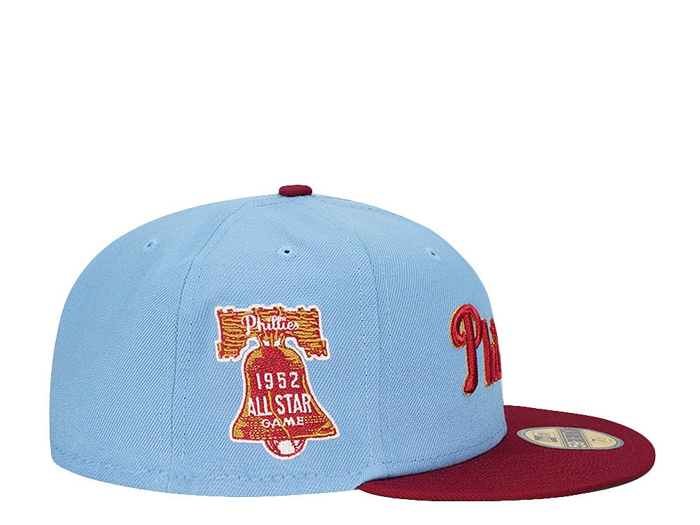 New Era Philadelphia Phillies All Star Game 1952 Throwback Two Tone Edition 59Fifty Fitted Hat