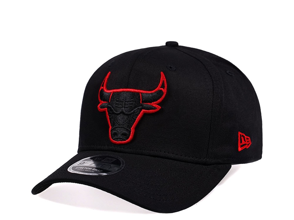 New Era Chicago Bulls Red Pop Edition 9Fifty Stretch Snapback Hat