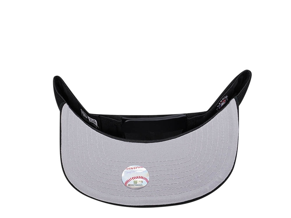 New Era New York Mets Black Classic Edition Golfer Snapback Hat