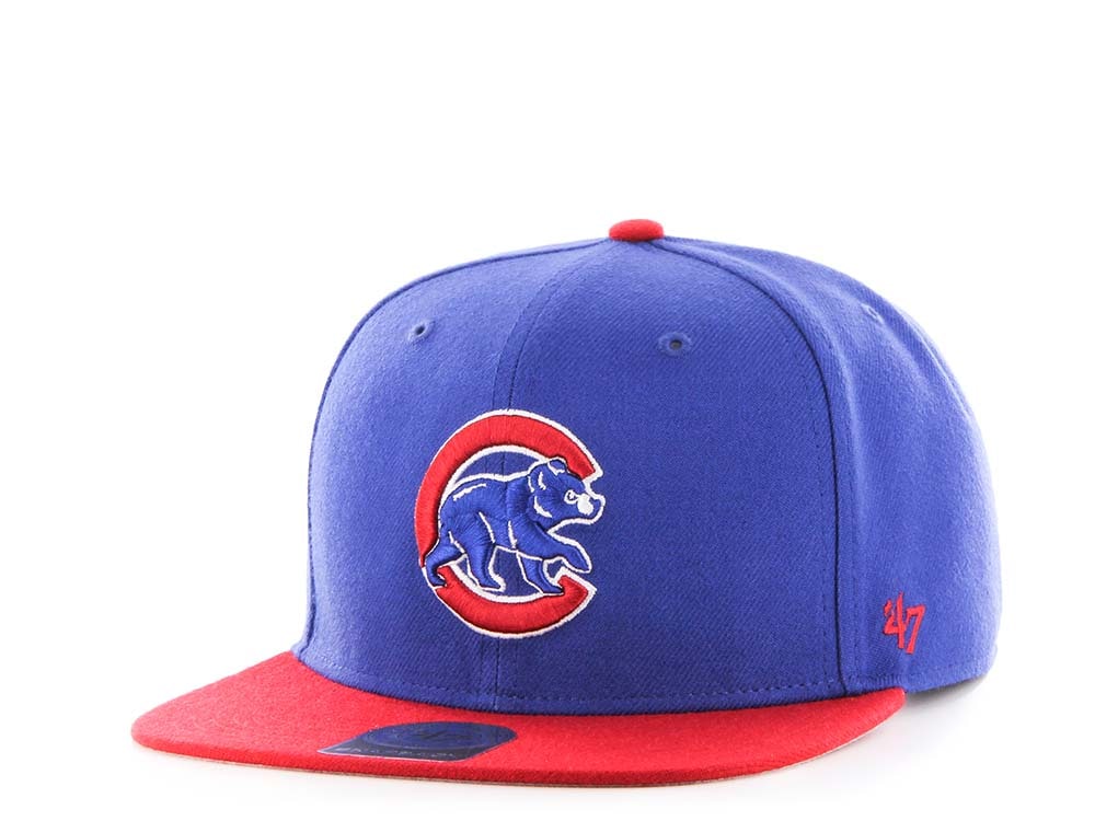 47Brand Chicago Cubs Sure Shot Captain Two Tone Snapback Hat