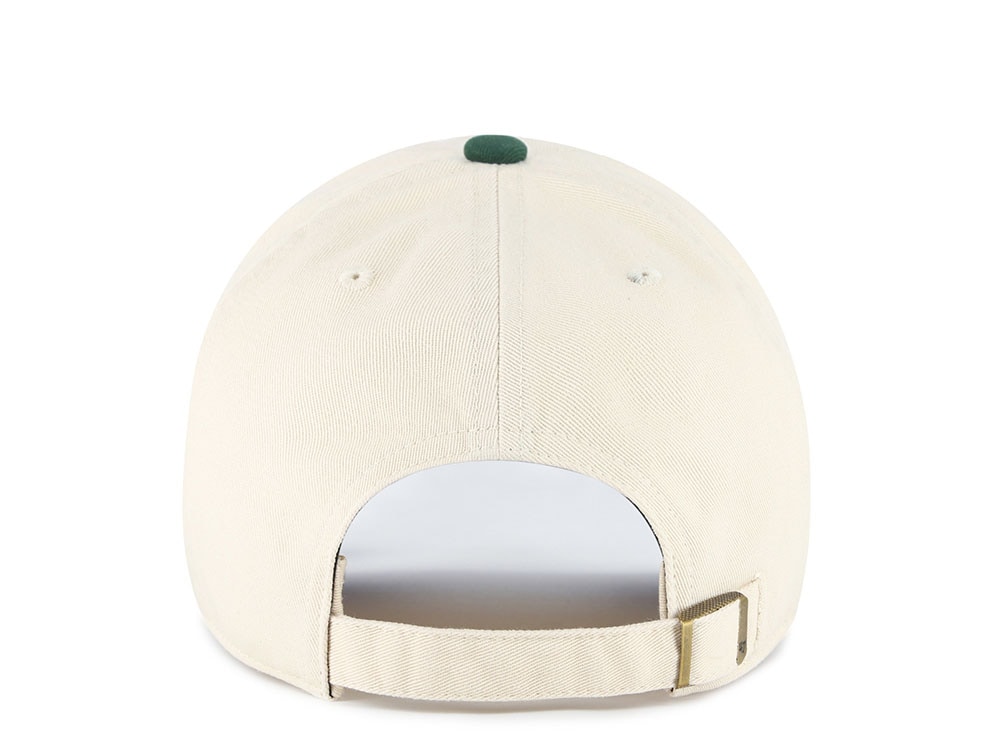 47 Brand Oakland Athletics Natural Clean Up Strapback Cap