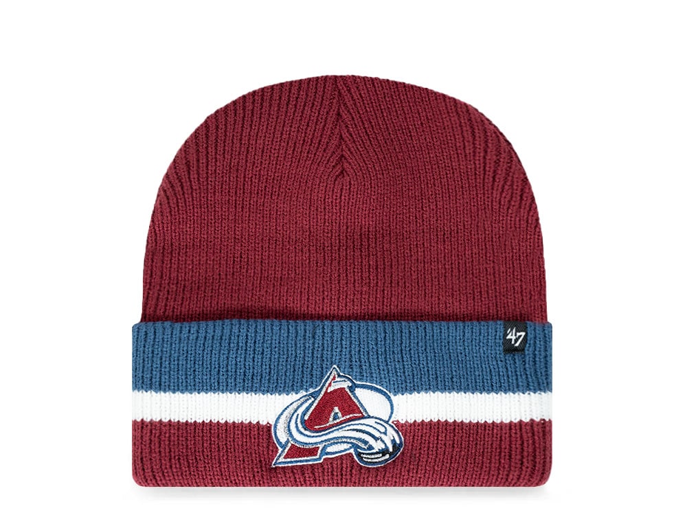 47Brand Colorado Avalanche Cardinal Split Mutsen