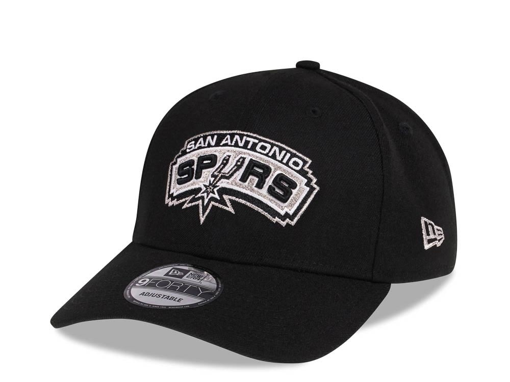 New Era San Antonio Spurs Black Edition 9Forty Snapback Hat