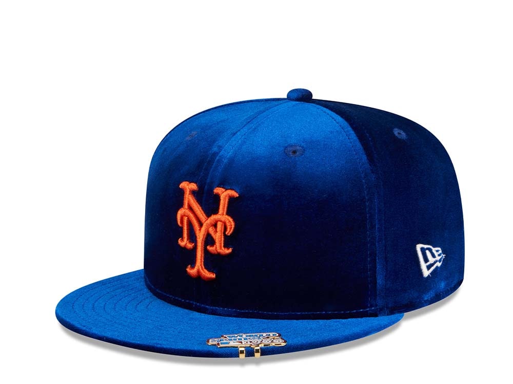 New Era New York Mets World Series 1986 Velvet 59Fifty Fitted Hat