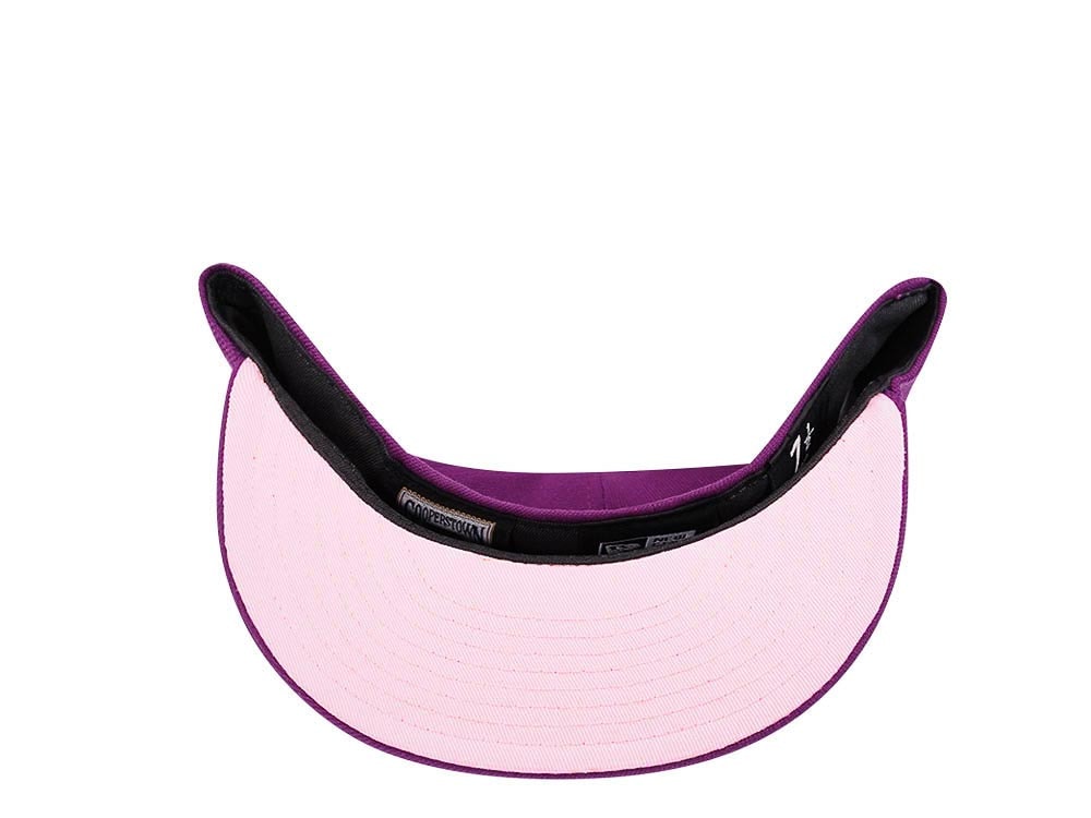 New Era Tampa Bay Rays Inaugural Season 1998 Pink Grapes Edition 59Fifty Fitted Hat