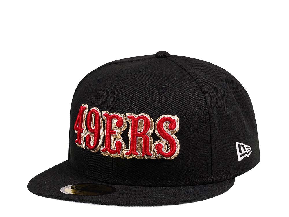 New Era San Francisco 49ers Script Prime Edition 59Fifty Fitted Hat