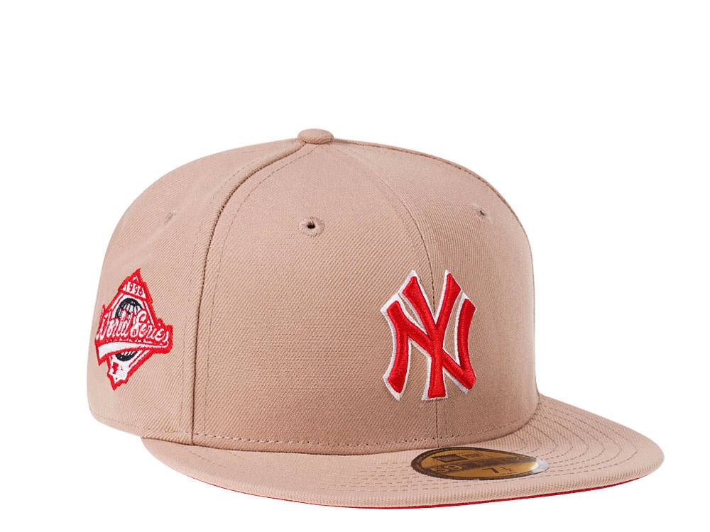 New Era New York Yankees World Series 1996 Camel Red Edition 59Fifty Fitted Hat