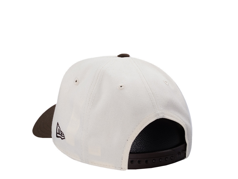 New Era Los Angeles Dodgers World Series Champions 2025 Chrome Two Tone Edition 9Forty A Frame Snapback Cap