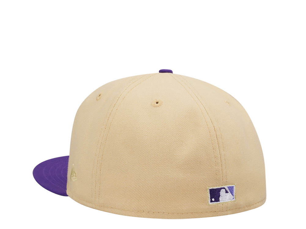 New Era Baltimore Orioles 50th Anniversary Vegas Color Flip Two Tone Edition 59Fifty Fitted Hat
