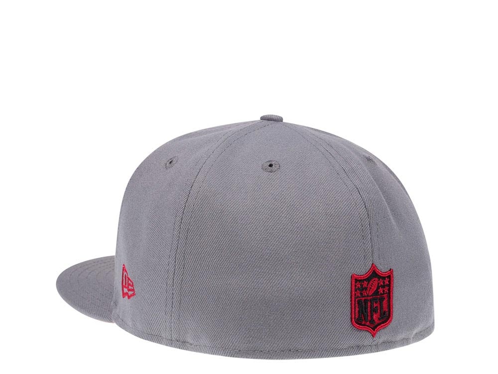 New Era Arizona Cardinals Storm Gray Pinot Edition 59Fifty Fitted Hat