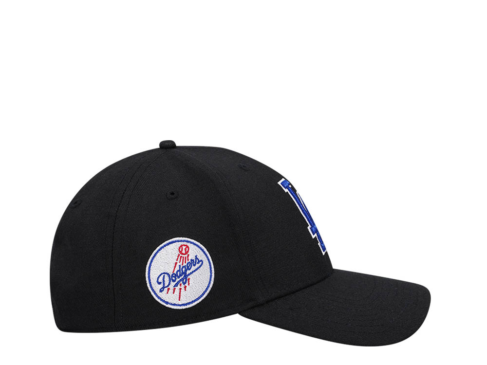 47Brand Los Angeles Dodgers Black Sure Shot MVP Snapback Hat