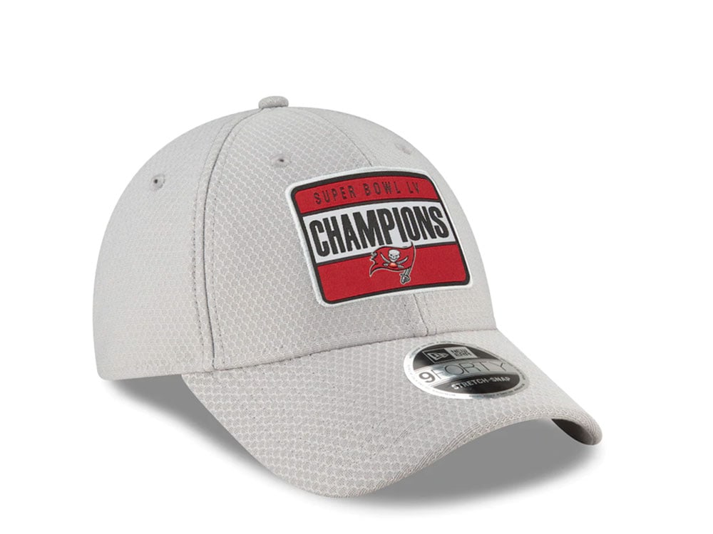 New Era Tampa Bay Buccaneers Super Bowl LV Parade 9Forty Stretch Snapback Hat