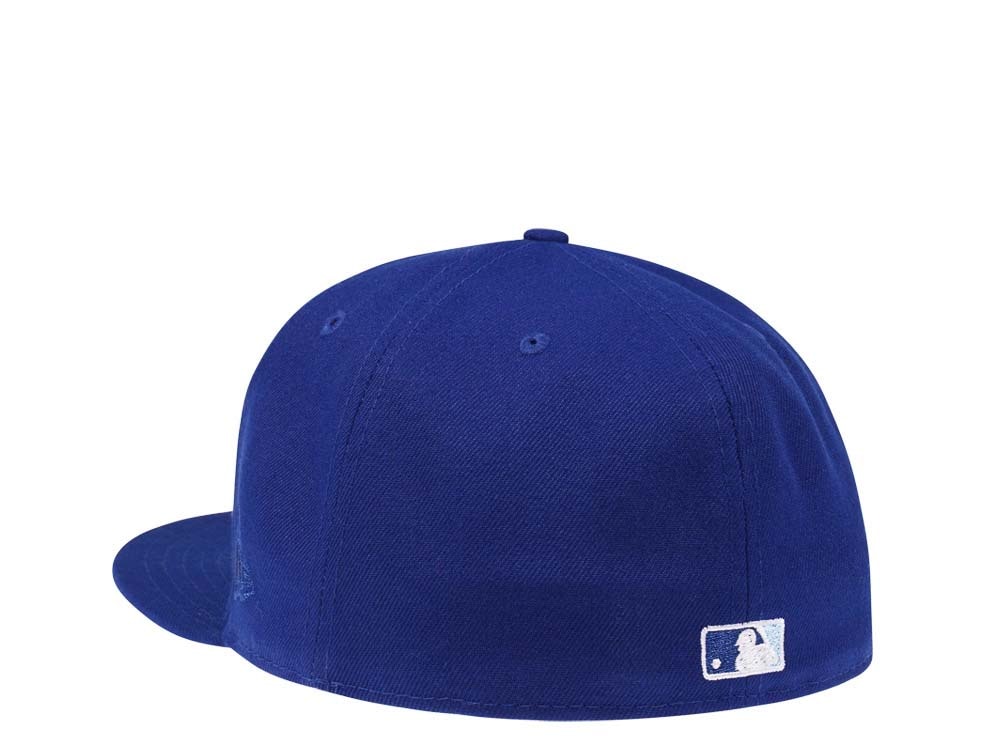 New Era Los Angeles Dodgers 60th Anniversary Glacier Blue Paisley Edition 59Fifty Fitted Hat