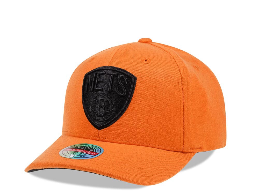 Mitchell & Ness Brooklyn Nets Dark Cast Red Line Flex Snapback Hat