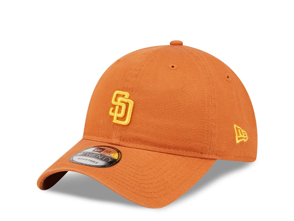 New Era San Diego Padres Mini Logo Brown 9Twenty Strapback Hat