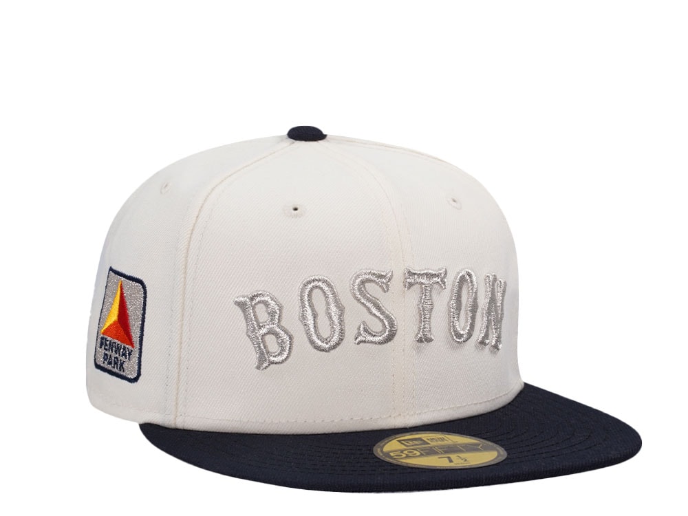 New Era Boston Red Sox Fenway Park Chrome Two Tone 59Fifty Fitted Hat