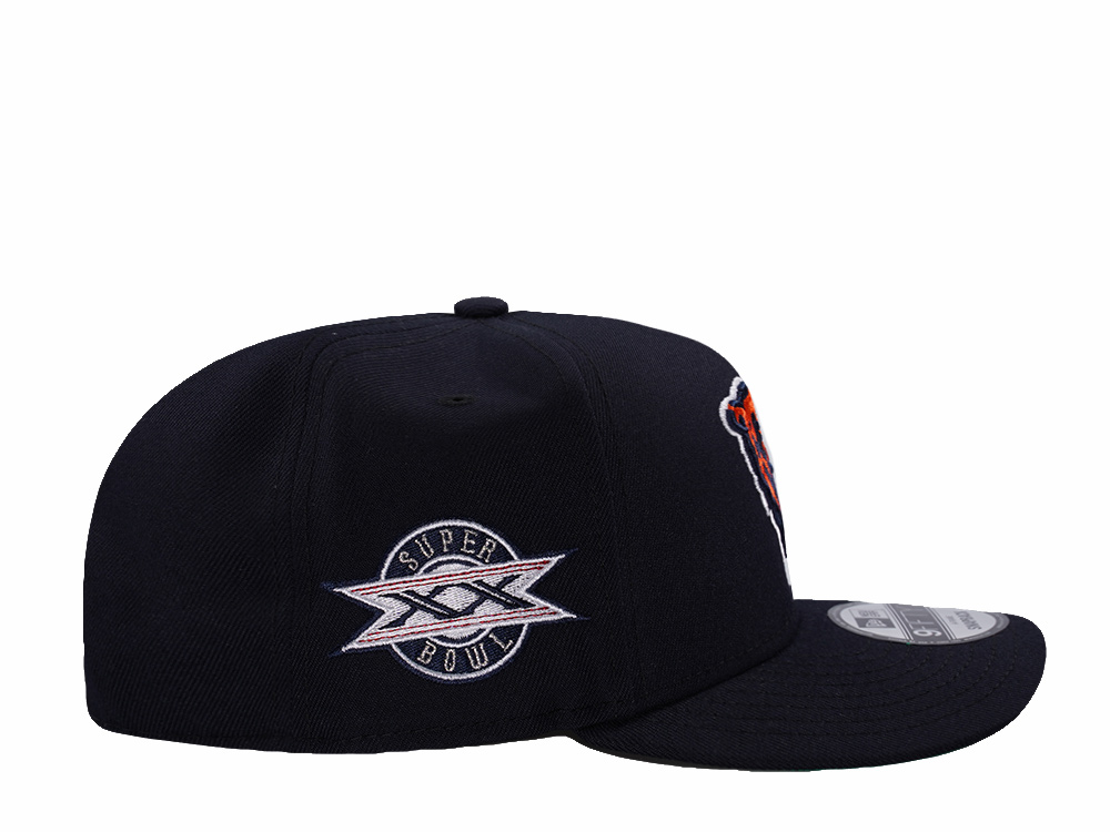 New Era Chicago Bears Super Bowl XX Navy Prime Edition 9Fifty A Frame Snapback Cap