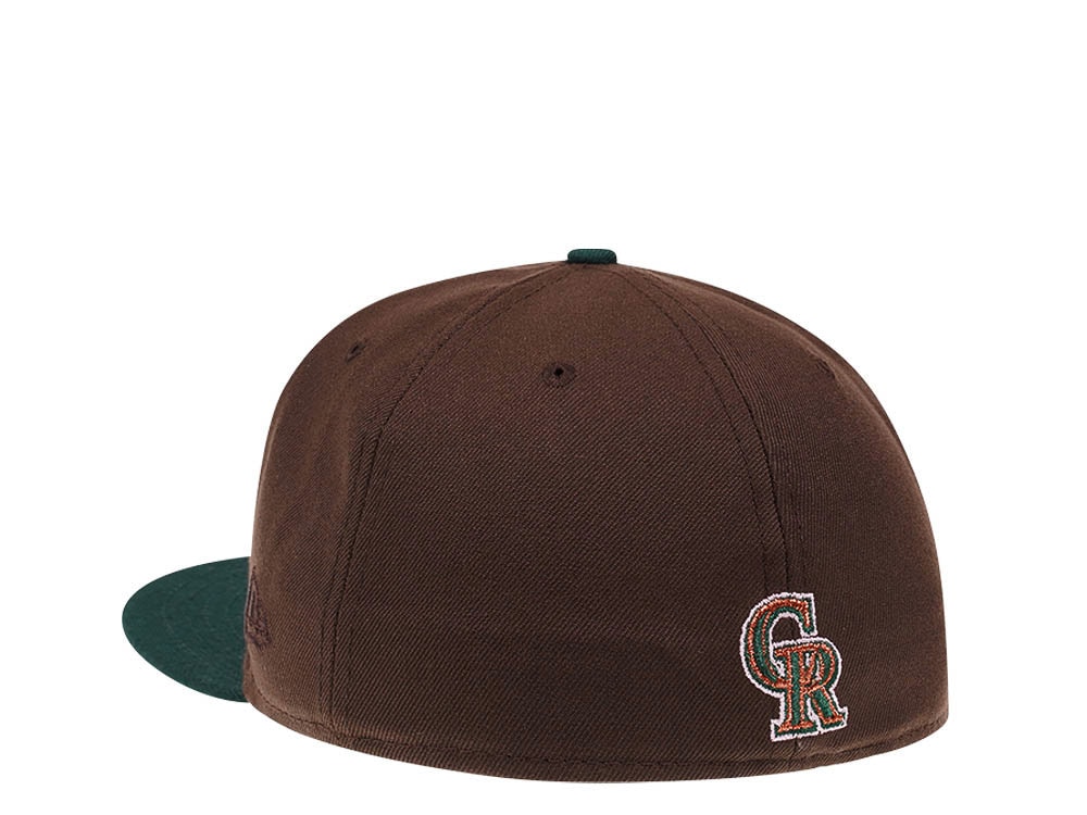 New Era Colorado Rockies All Star Game 2021 Forrest Pink Edition 59Fifty Fitted Hat