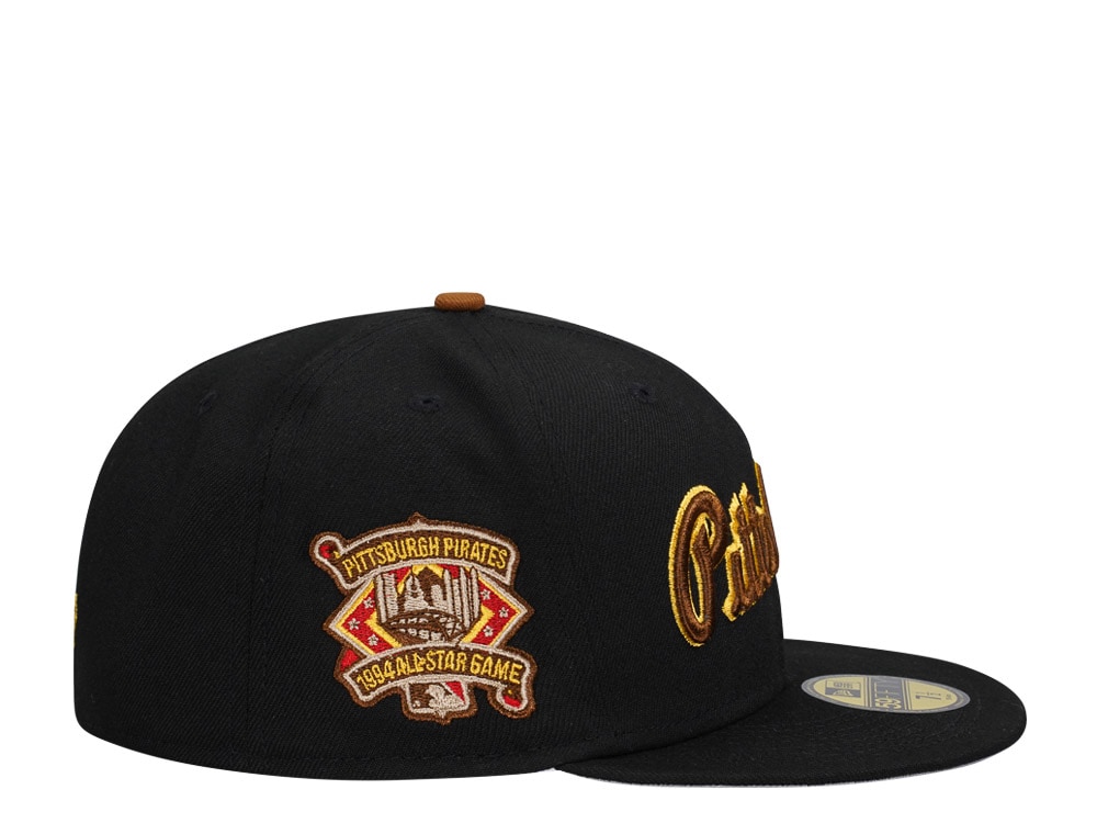 New Era Pittsburgh Pirates All Star Game 1994 Script Prime Edition 59Fifty Fitted Hat
