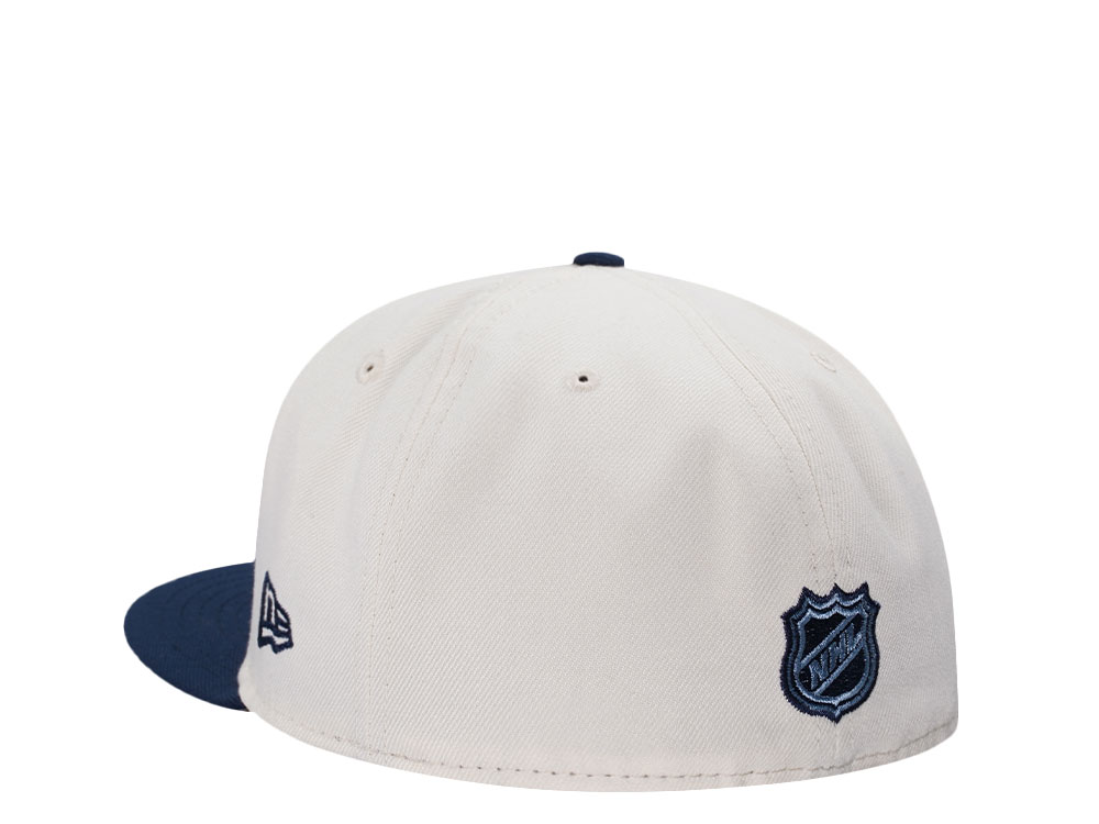 New Era Seattle Kraken Inaugural Season 2021 Chrome Two Tone Prime Edition 59Fifty Fitted Hat