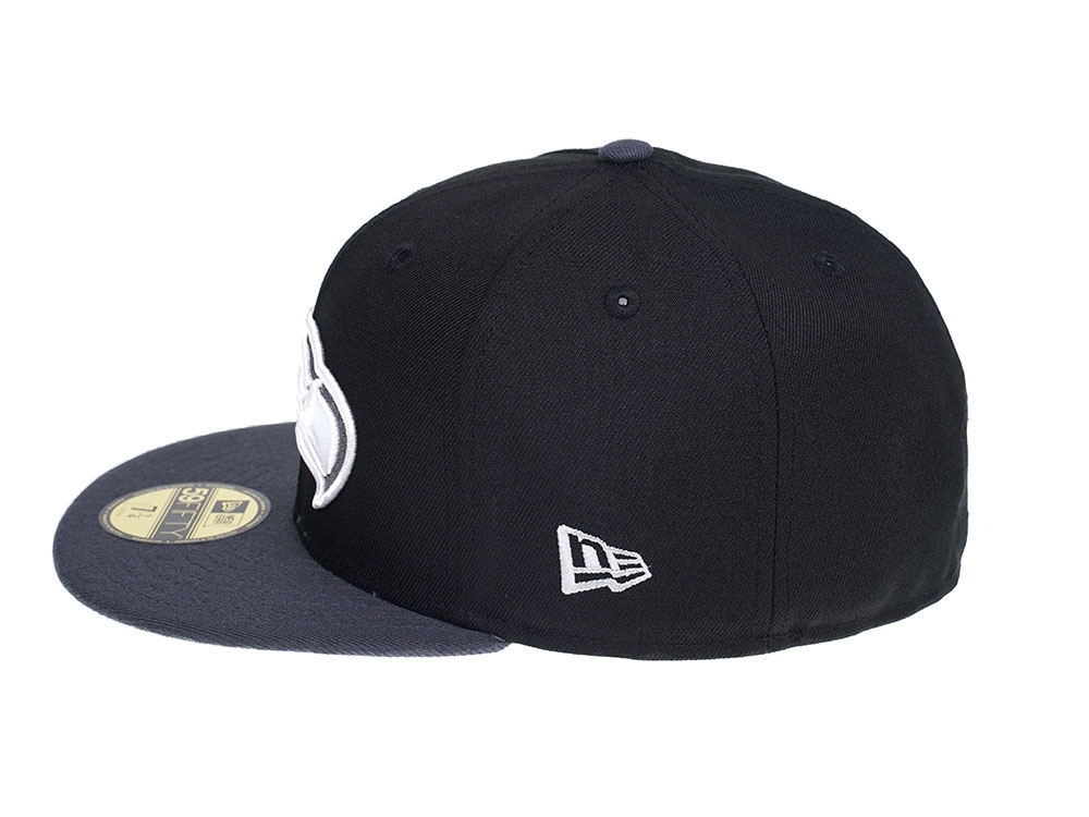 New Era Seattle Seahawks Two Tone Gray  Edition 59Fifty Fitted Hat