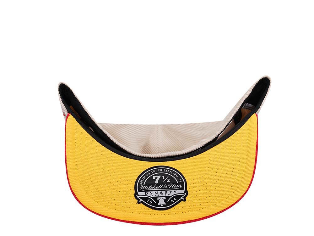 Mitchell & Ness Atlanta Hawks All Star 2003 Two Tone Hardwood Classic Cord Edition Dynasty Fitted Hat