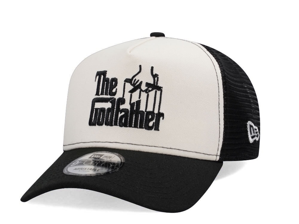 New Era The Godfather Chrome Two Tone Trucker Edition 9Forty A Frame Snapback Hat