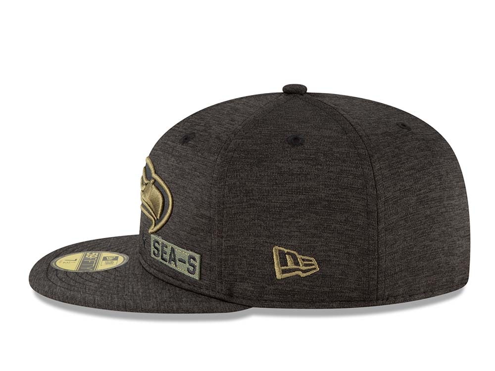 New Era Seattle Seahawks Salute to Service 2020 Fitted 59Fifty Hat