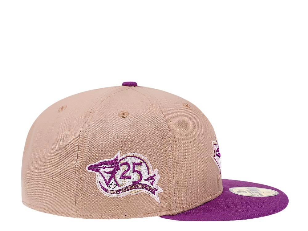New Era Toronto Blue Jays 25th Anniversary Purple Sand Edition 59Fifty Fitted Hat