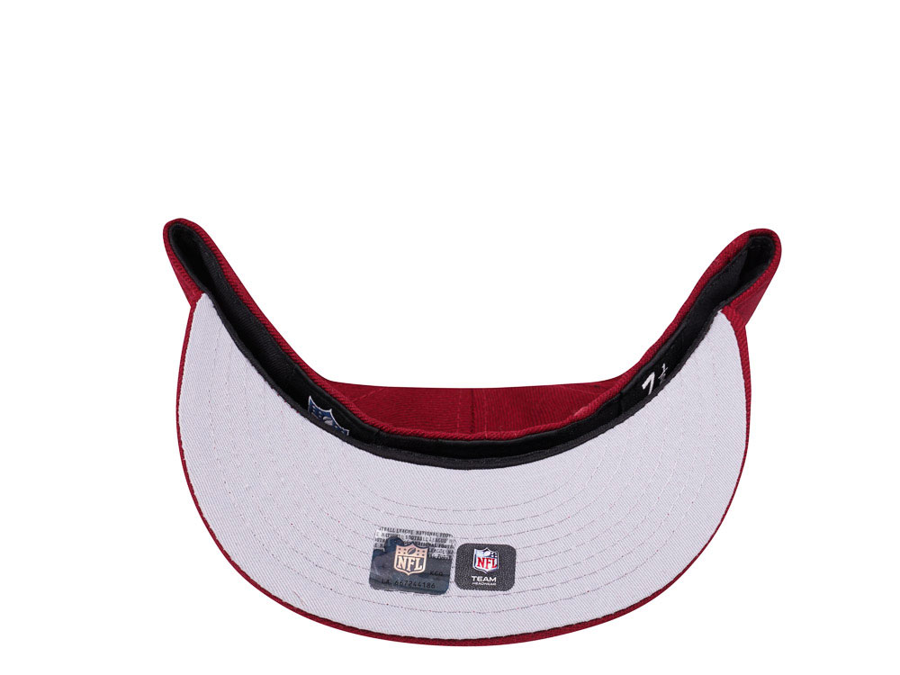 New Era Philadelphia Eagles Red Throwback Edition 59Fifty Fitted Hat