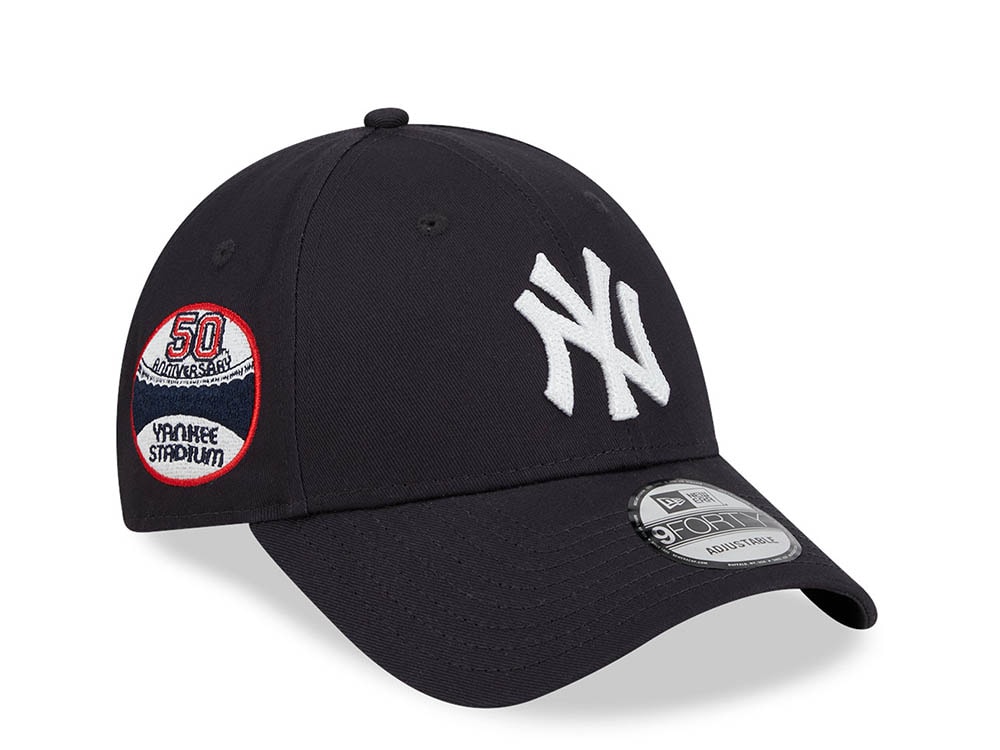 New Era New York Yankees 50th Anniversary Traditions Navy 9Forty Strapback Hat