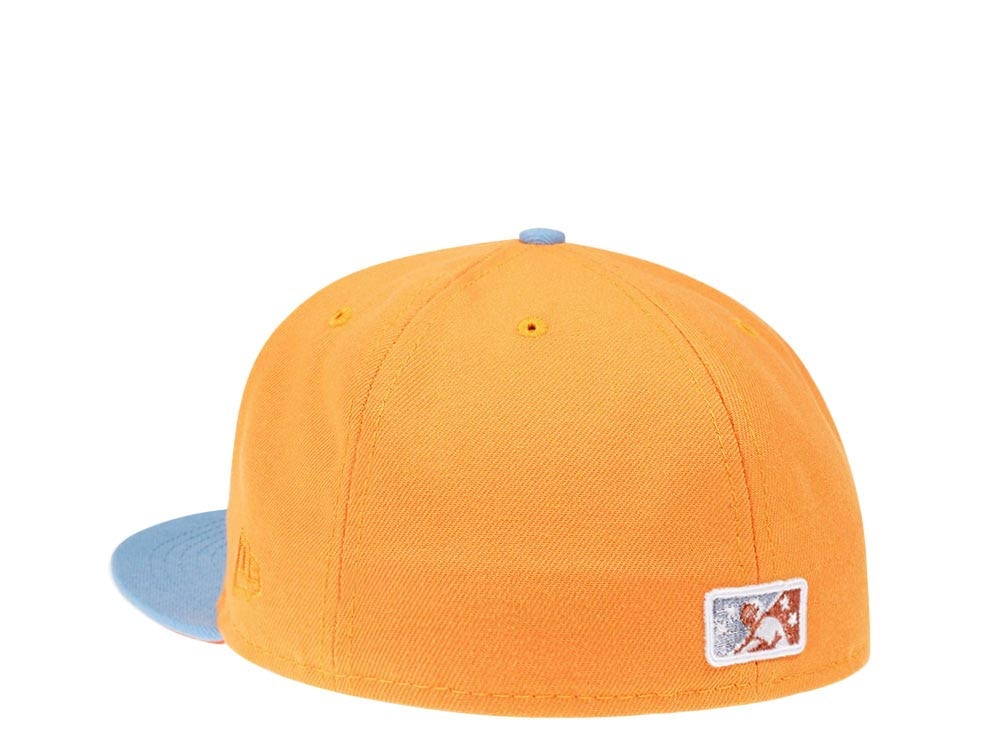 New Era Buffalo Bisons 25th Anniversary Iced Orange Prime Edition 59Fifty Fitted Hat