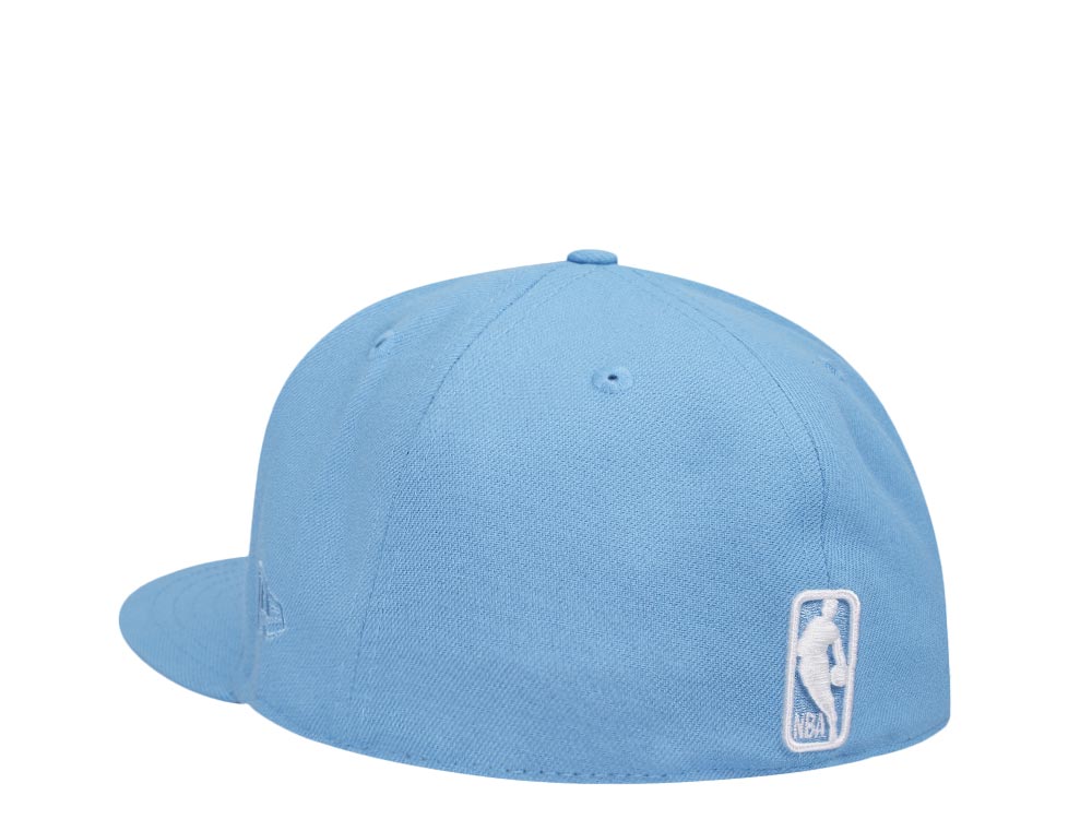 New Era Golden State Warriors Sky Blue Classic Edition 59Fifty Fitted Hat