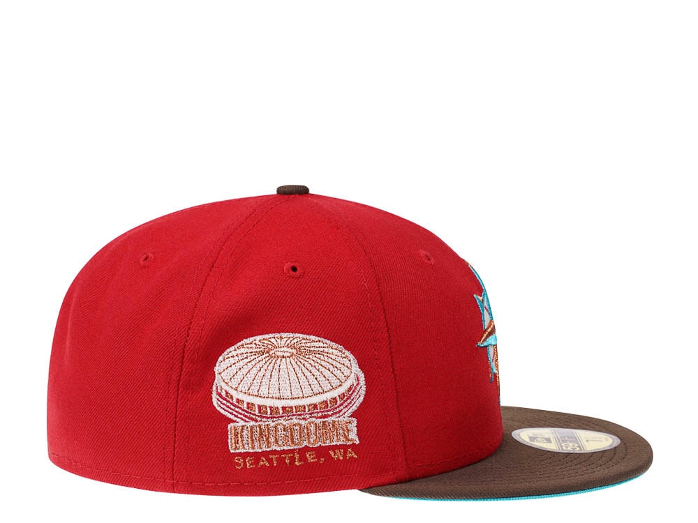 New Era Seattle Mariners Kingdome Copper Two Tone Edition 59Fifty Fitted Hat