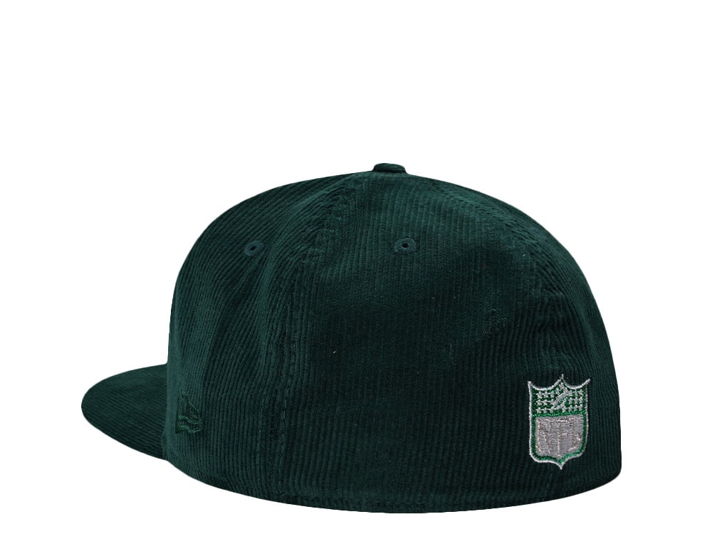 New Era Philadelphia Eagles Go Birds Corduroy Throwback Edition 59Fifty A Frame Fitted Hat